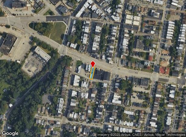  3528 Blvd Of The Allies, Pittsburgh, PA Parcel Map