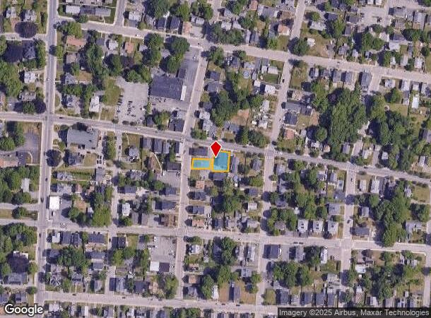  29 Maple St, Attleboro, MA Parcel Map