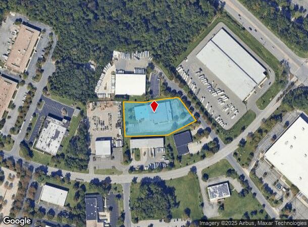 7505 Resource Ct, Curtis Bay, MD Parcel Map