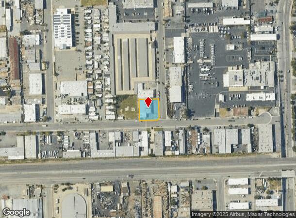  205 Hershey St, Pomona, CA Parcel Map