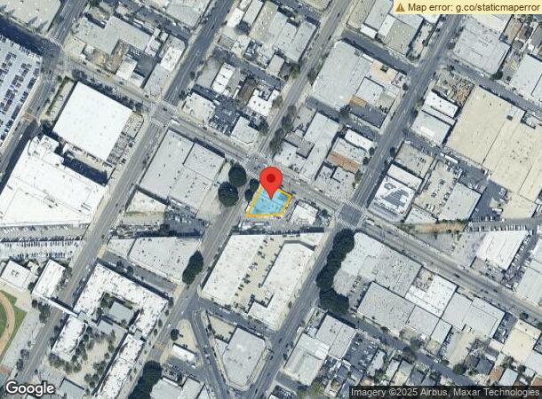  122 W Jefferson Blvd, Los Angeles, CA Parcel Map