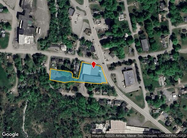 183 Spring St, Dexter, ME Parcel Map