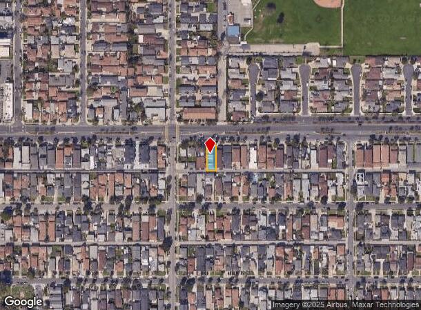  4162 Manhattan Beach Blvd, Lawndale, CA Parcel Map