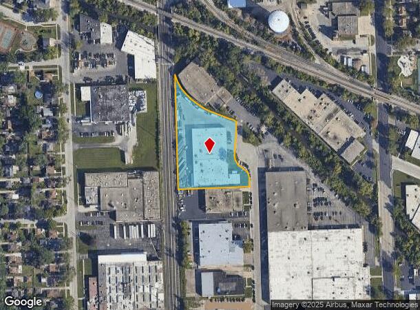 2400 S 27Th Ave, Broadview, IL Parcel Map