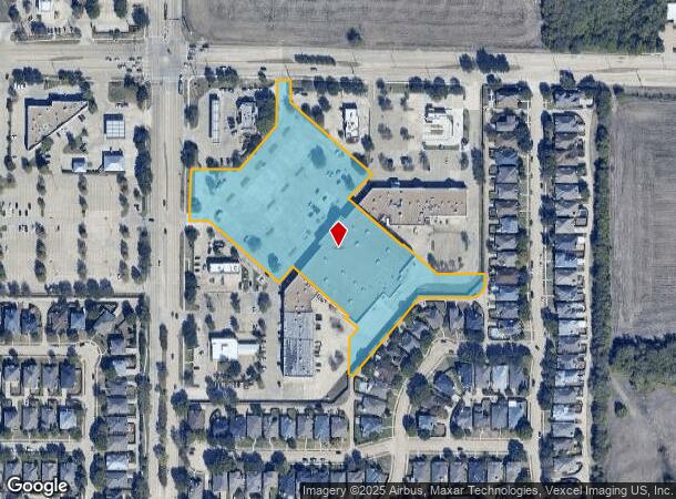  2031 W Mcdermott Dr, Allen, TX Parcel Map