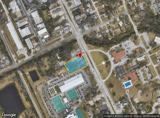 1078 Ridgewood Ave, Daytona Beach, FL Parcel Map