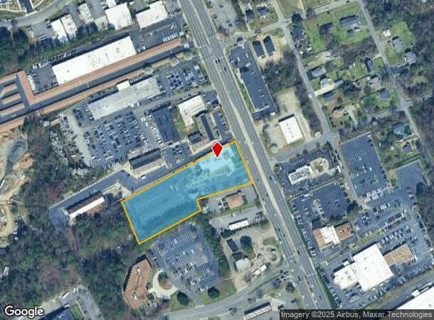 7113 W Broad St, Henrico, VA Parcel Map