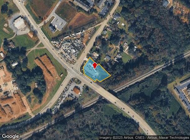  605 S Buncombe Rd, Greer, SC Parcel Map
