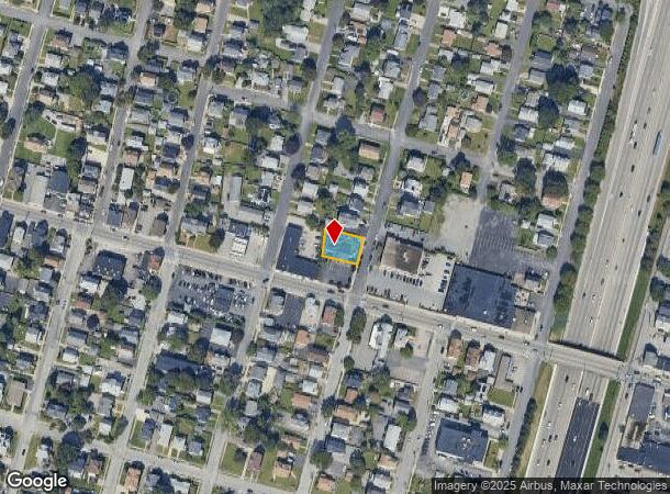117 Woodbine St, Cranston, RI Parcel Map