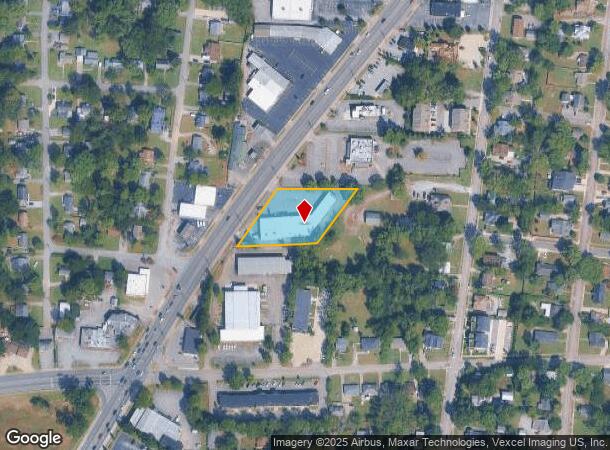 1002 Memorial Blvd, Murfreesboro, TN Parcel Map