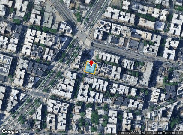 1872 Monroe Ave, Bronx, NY Parcel Map