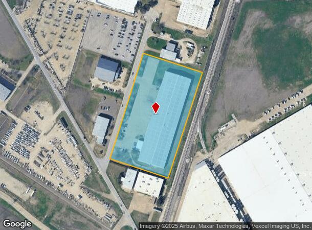  180 Singleton Rd, Waxahachie, TX Parcel Map