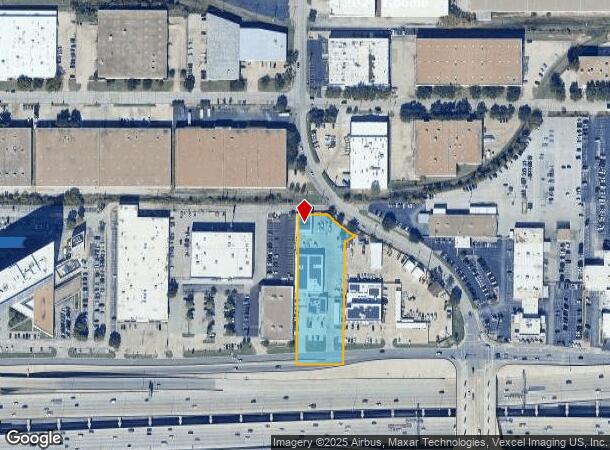  4525 Lyndon B Johnson Fwy, Dallas, TX Parcel Map