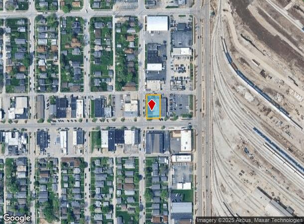 128 Main St, Beech Grove, IN Parcel Map