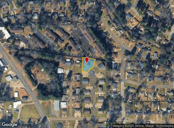  209 E Sycamore Ln, Longview, TX Parcel Map
