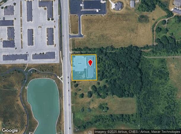 11020 Diebold Rd, Fort Wayne, IN Parcel Map