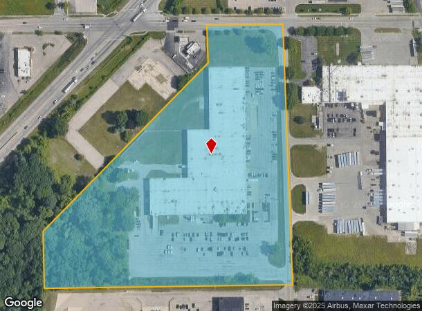  836 Brooks Ave, Holland, MI Parcel Map