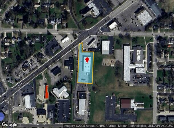  1211 Claremont Ave, Ashland, OH Parcel Map