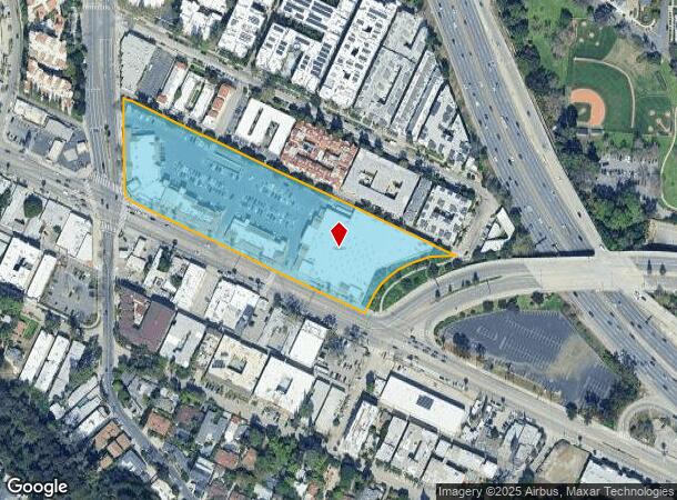 10901 Ventura Blvd, Studio City, CA Parcel Map