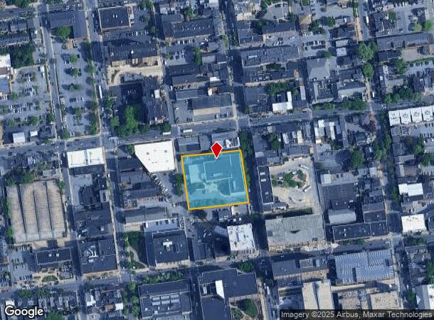 236 N Queen St, Lancaster, PA Parcel Map
