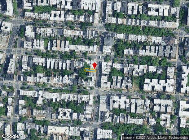  662 Nostrand Ave, Brooklyn, NY Parcel Map