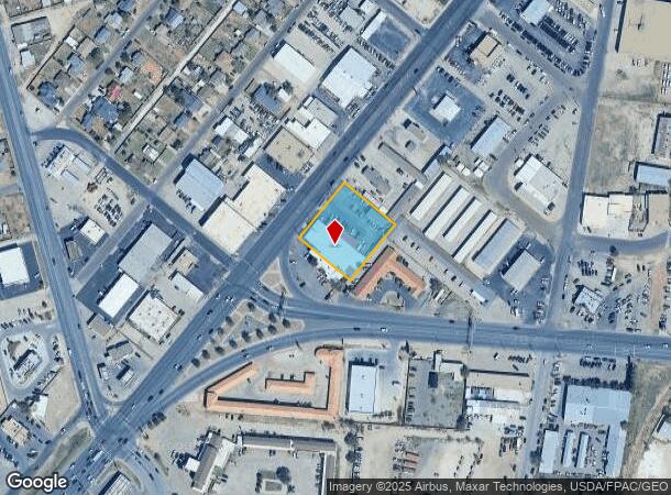 3415 W Wall St, Midland, TX Parcel Map