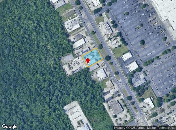  1424 Manhattan Blvd, Harvey, LA Parcel Map