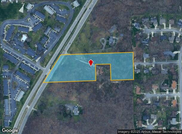  5500 N Clinton St, Fort Wayne, IN Parcel Map