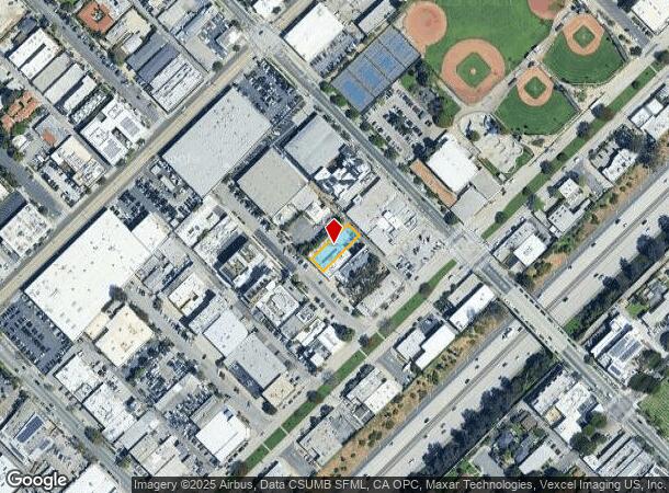 1655 Euclid St, Santa Monica, CA Parcel Map
