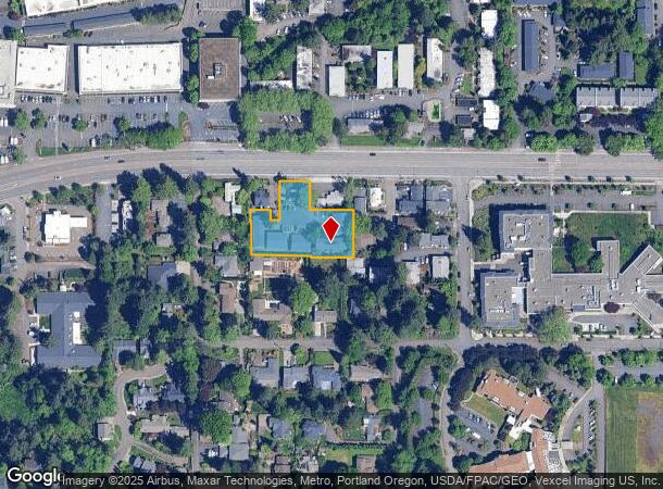  6332 Sw Beaverton Hillsdale Hwy, Portland, OR Parcel Map