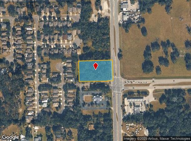 1600 N Spring Gdn, Deland, FL Parcel Map