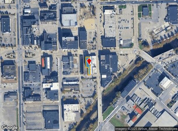  126 E Washington St, New Castle, PA Parcel Map