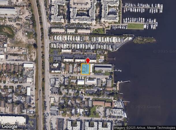 211 Lakeview Ave, Lantana, FL Parcel Map