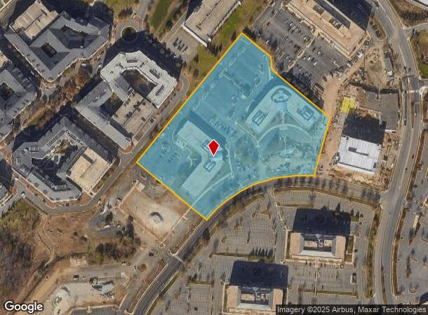  13655 Dulles Technology Dr, Herndon, VA Parcel Map