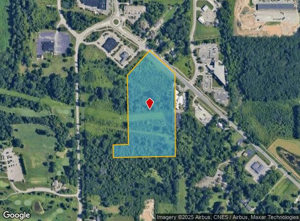  5500 Whittaker Rd, Ypsilanti, MI Parcel Map