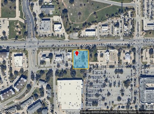 1039 W University Ave, Georgetown, TX Parcel Map