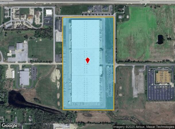  1100 Glenn Clarida Dr, Marion, IL Parcel Map