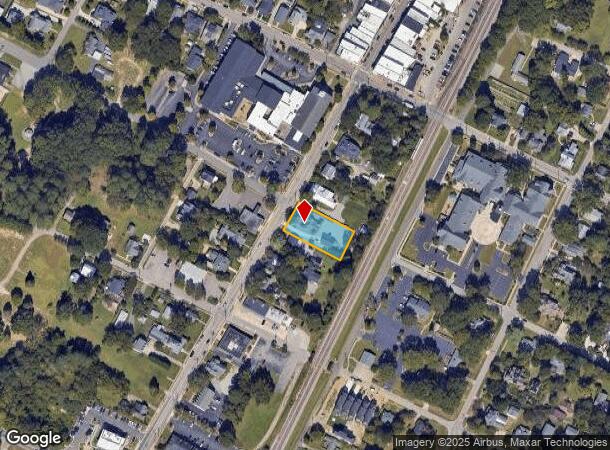 201 S Salem St, Apex, NC Parcel Map