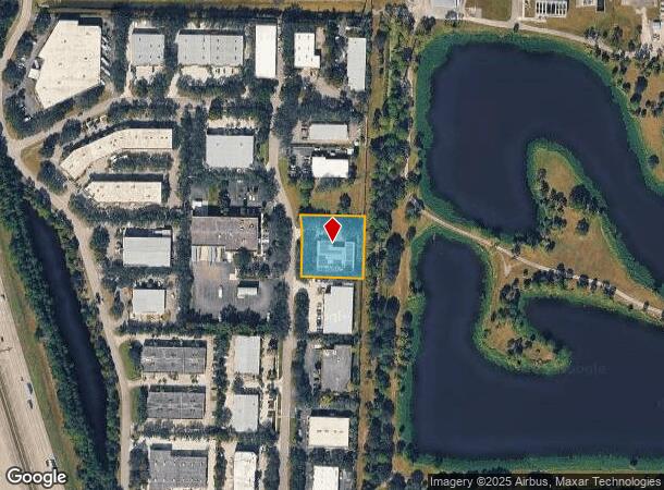 1303 Park Ln S, Jupiter, FL Parcel Map