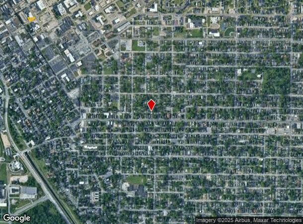  318 E Walnut St, Evansville, IN Parcel Map