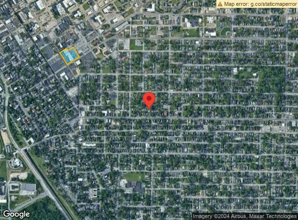  500 Se 4Th St, Evansville, IN Parcel Map