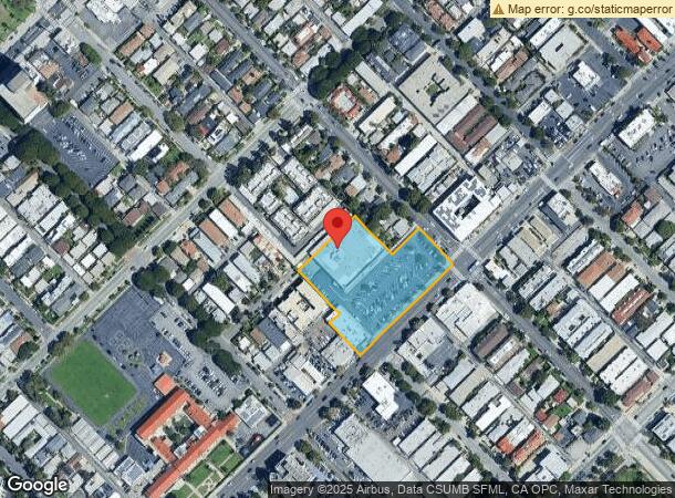  2505 Santa Monica Blvd, Santa Monica, CA Parcel Map