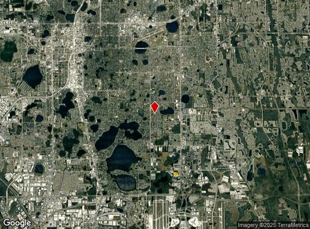  5600 Hazeltine National Dr, Orlando, FL Parcel Map