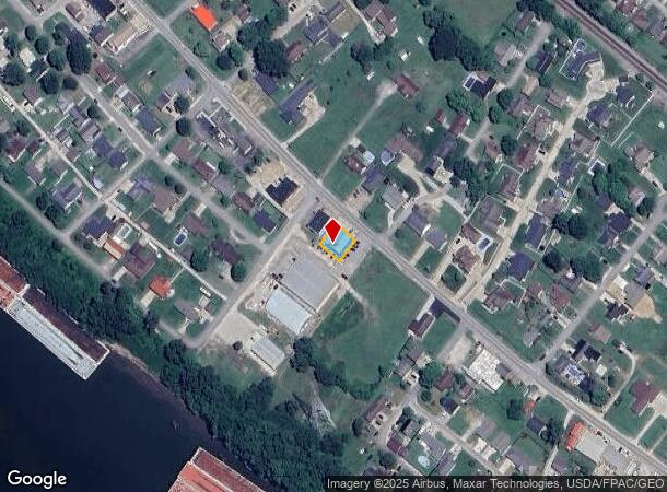 804 4Th St E, South Point, OH Parcel Map