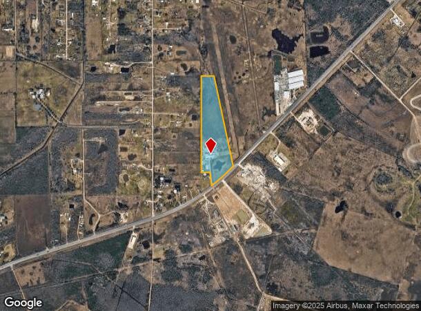  8426 Fm 2004 Rd, Hitchcock, TX Parcel Map