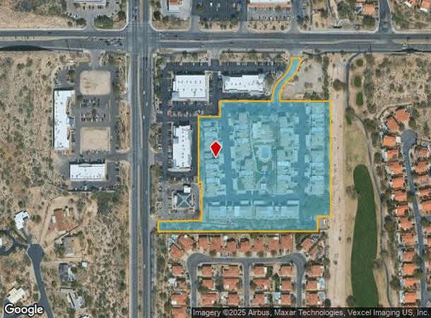 1301 W Lambert Ln, Tucson, AZ Parcel Map
