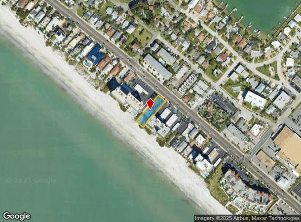 15408 Gulf Blvd, Madeira Beach, FL Parcel Map