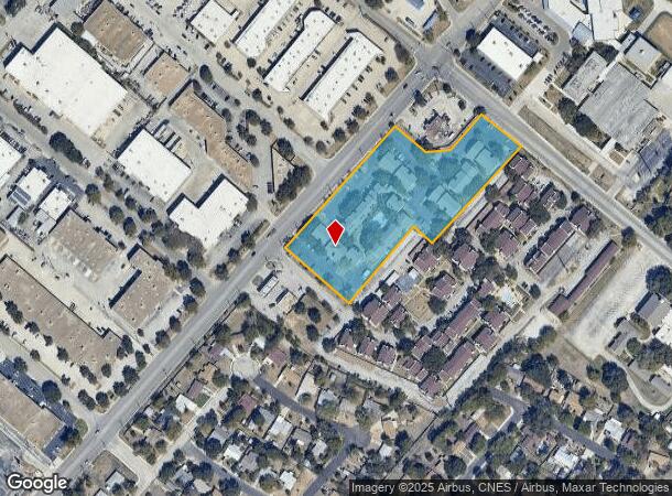  10010 Broadway, San Antonio, TX Parcel Map