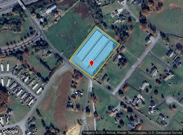 1820 Broad Ln, Falling Waters, WV Parcel Map