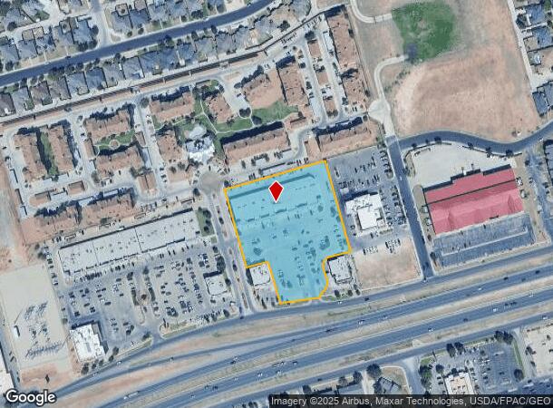 2810 W Loop 250 Loop N, Midland, TX Parcel Map